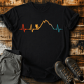 Hiking Heartbeat Adventure T-Shirt