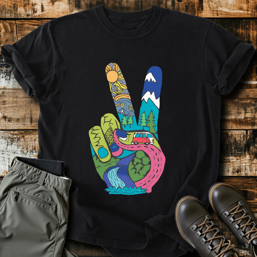 Funky Peace T-shirt